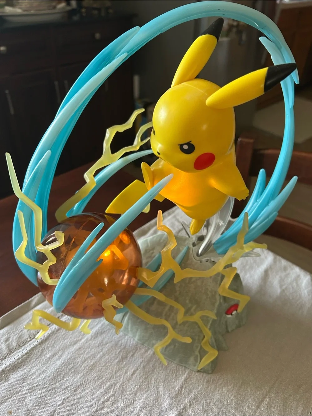 Pikachu Electric Action Figure Toy - Yellow